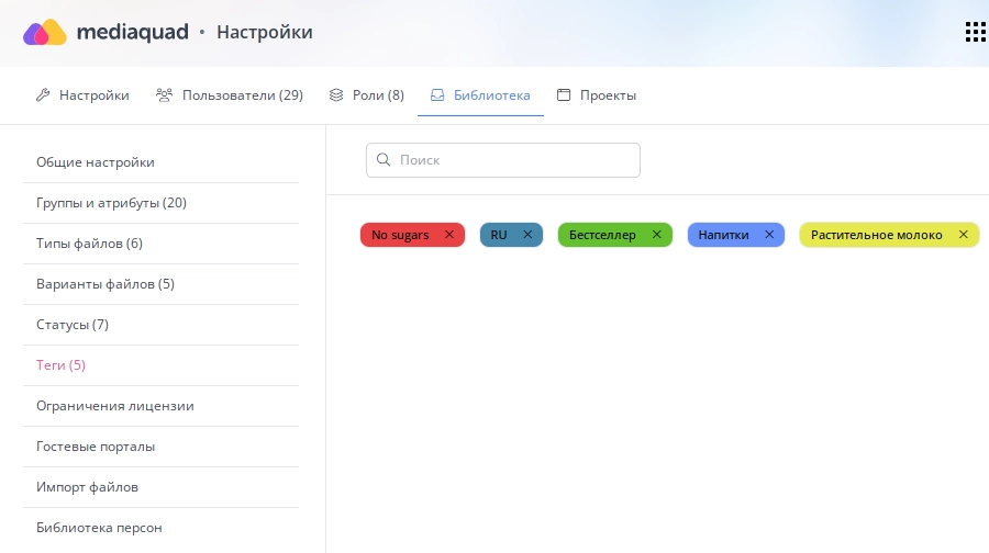 набор статусов