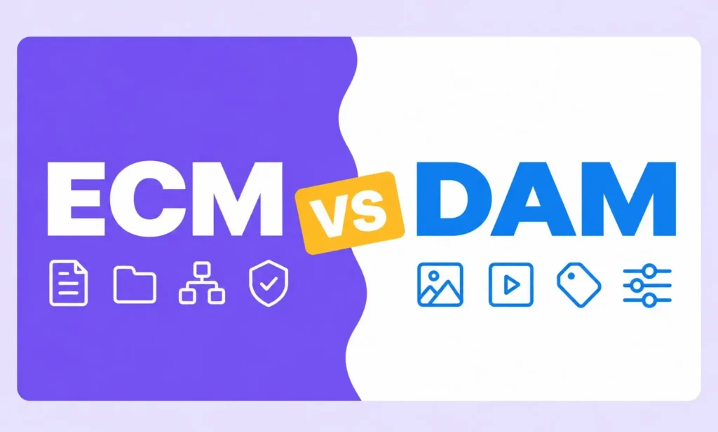 Сравнение ECM и DAM - блог Mediaquad